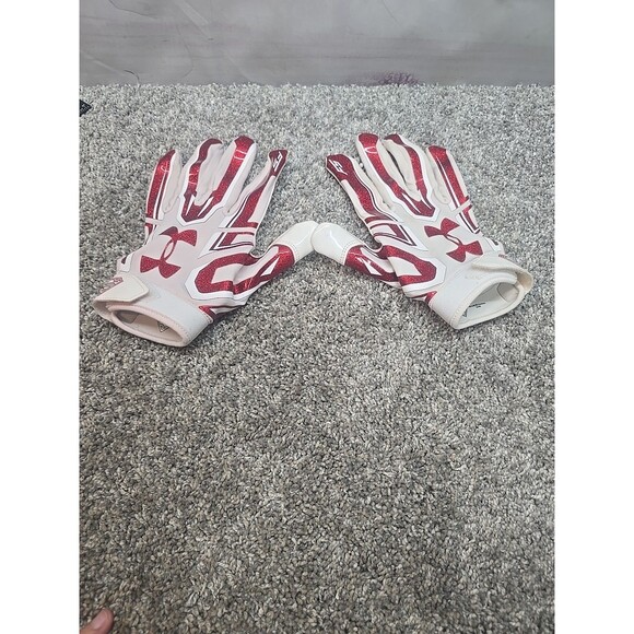 UNDER ARMOUR-SUPERMAN-Skill Football-Gloves-MEN XL - Picture 1 of 12